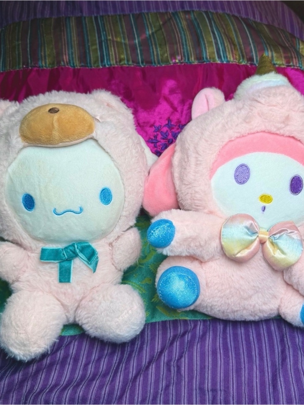 Cinnamoroll Sanrio Plush Set My Melody Teddy Unicorn Set